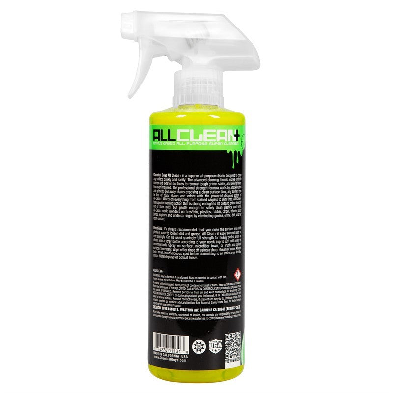 Chemical Guys All Clean+ Citrus Base All Purpose Cleaner - 16oz – Raskull  Supply Co