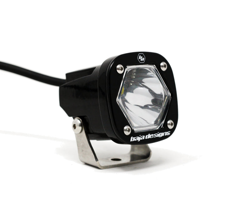 Baja Designs S1 Spot LED Light w/ Mounting Bracket Single - 