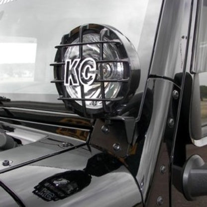KC HiLiTES 07-18 Jeep JK A-Pillar Windshield Light Mount 