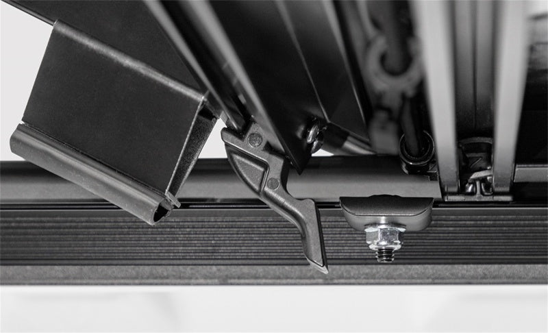 Access LOMAX Tri-Fold Cover Black Urethane Finish 19+ Chevrolet Silverado 1500 - 5ft 8in Bed