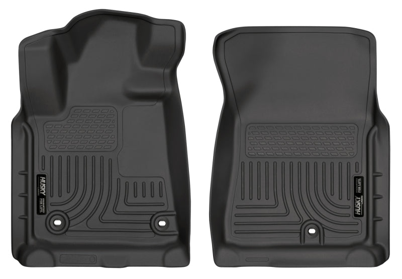 Husky Liners 12-13 Toyota Tundra Weatherbeater Black Front 