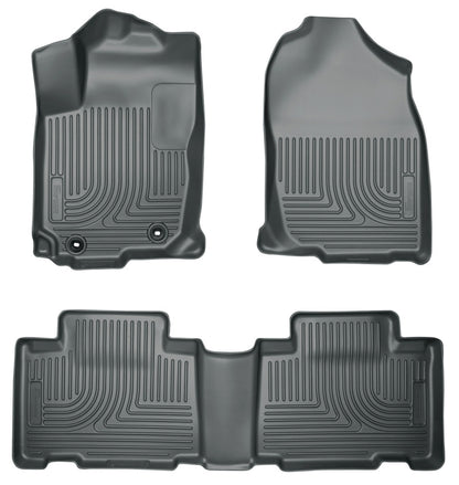 Husky Liners 2013 Honda Accord WeatherBeater Black Front & 