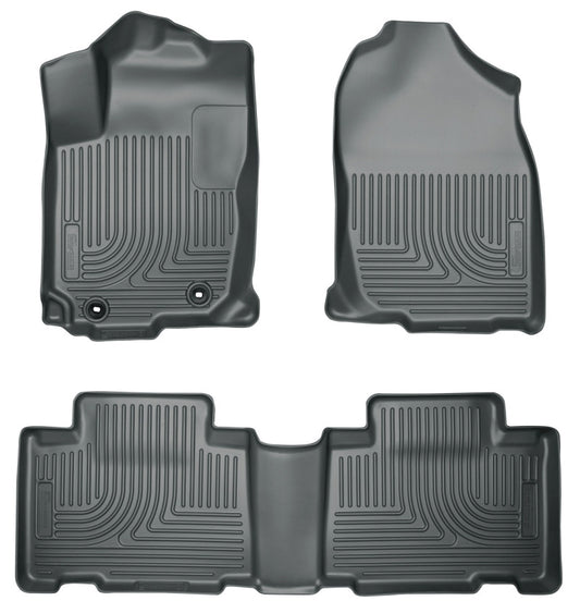 Husky Liners 2013 Honda Accord WeatherBeater Black Front & 