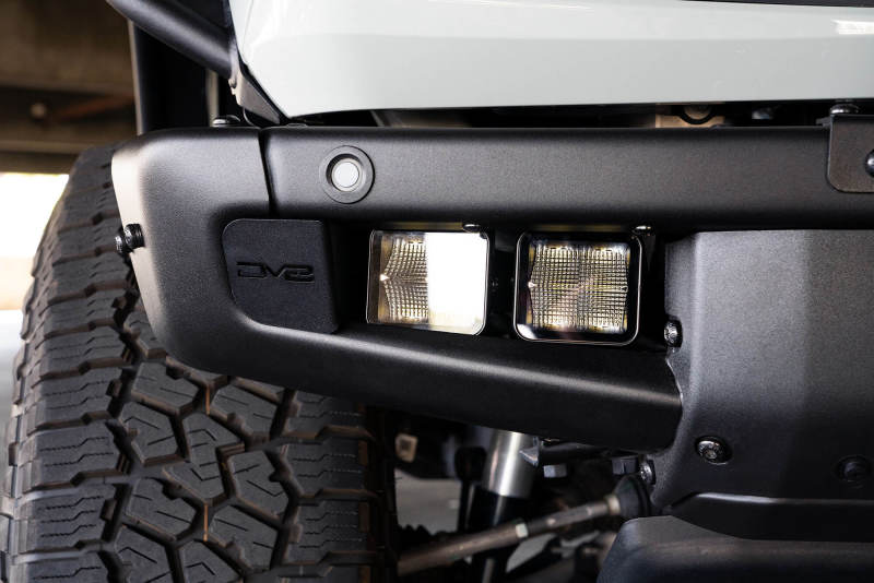 DV8 Offroad 21-22 Ford Bronco Factory Bumper Pocket Light Mount (Pair) 3in LED Pod Lights