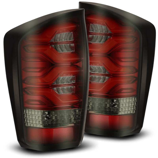 AlphaRex 16-20 Toyota Tacoma PRO-Series LED Tail Lights Red 