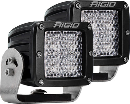 Rigid Industries Dually HD Black- 60 Deg. Lens - Set of 2