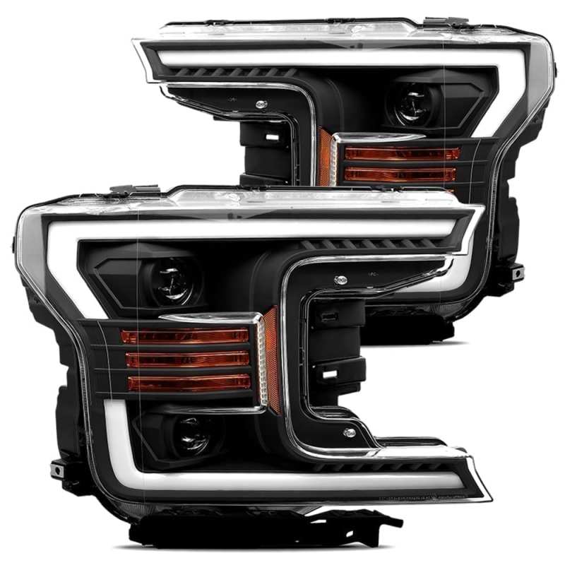 AlphaRex 18-20 Ford F-150 LUXX Style Projector Headlights 