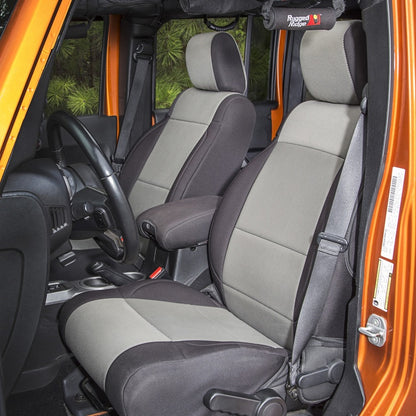 Rugged Ridge Neoprene Front Seat Covers 11-18 Jeep Wrangler JK