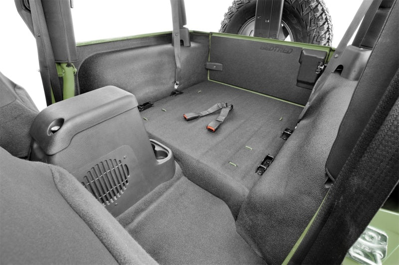 BedRug 97-06 Jeep TJ Rear 4pc BedTred Cargo Kit (Incl 