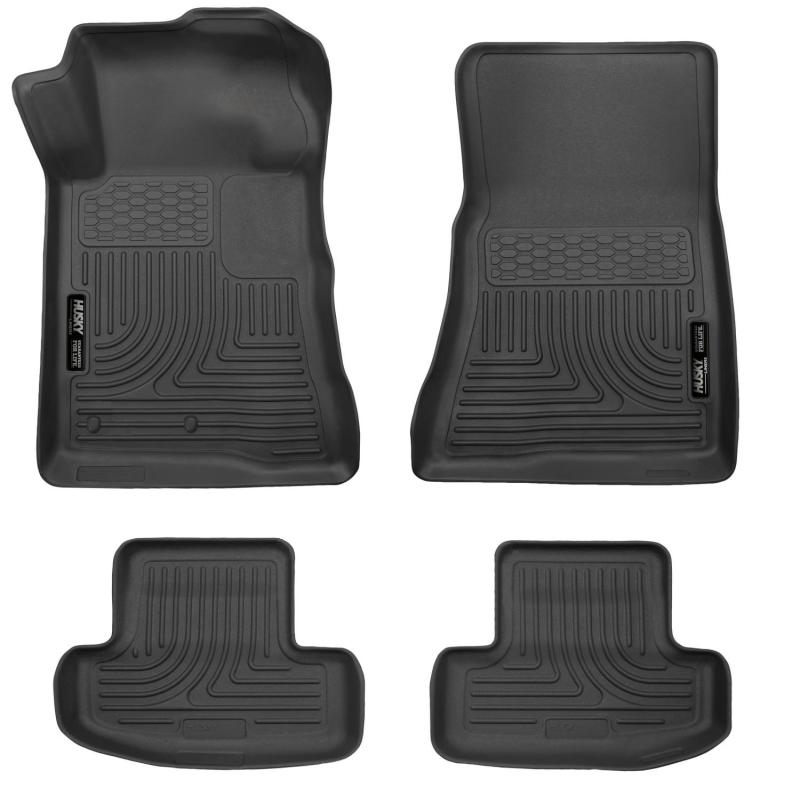Husky Liners 10-12 Ford Mustang WeatherBeater Combo Black 