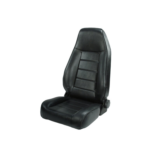 Rugged Ridge High-Back Front Seat Reclinable Black 76-02 CJ&Wrangle