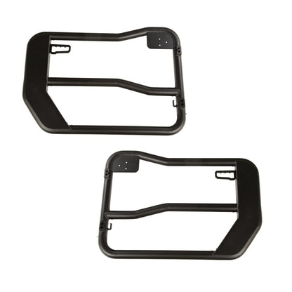 Rugged Ridge Fortis Front Tube Doors with Mirrors 18-20 Jeep Wrangler JL/JT