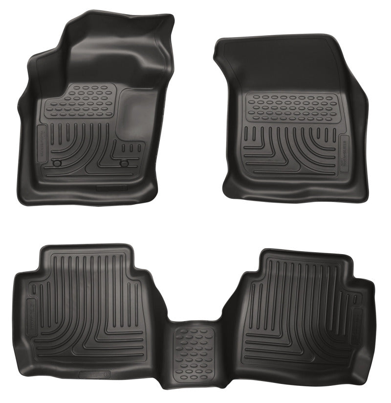 Husky Liners 13 Ford Fusion WeatherBeater Combo Black Floor 