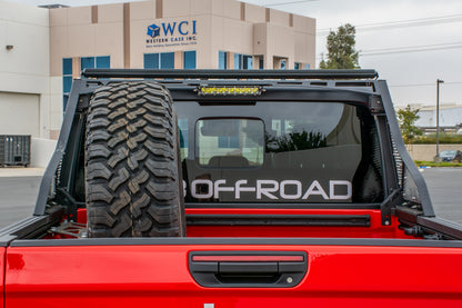 DV8 Offroad 2019+ Jeep Gladiator Bolt On Chase Rack - Bed 