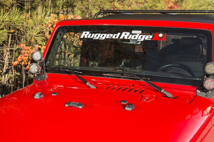 Rugged Ridge 97-18 Jeep Wrangler Elite Hood Dress Up Kit