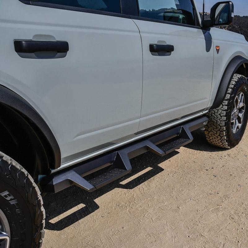 Westin/HDX 2021+ Ford Bronco Drop Nerf Step Bars - Textured 