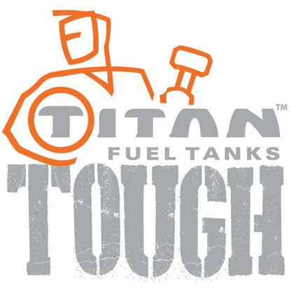 Titan Fuel Tanks Spare Tire Mount for Truck Beds (Includes 