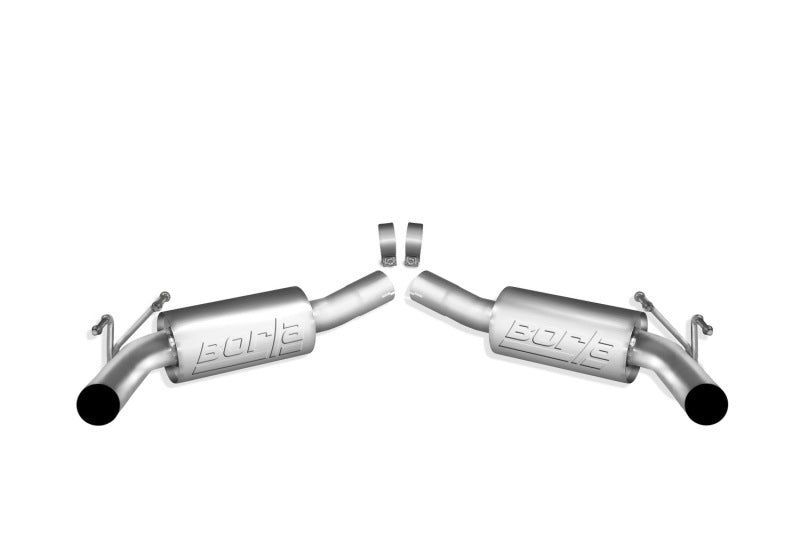 Borla 2010 Camaro 6.2L ATAK Exhaust System w/o Tips works With Factory Ground Effects Package (rear