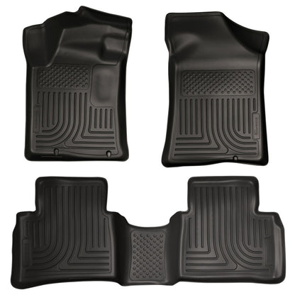 Husky Liners 13 Nissan Altima Weatherbeater Black Front & 