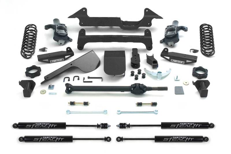 Fabtech 03-08 Hummer H2 4WD w/Rear Coil Springs 6in Perf. 