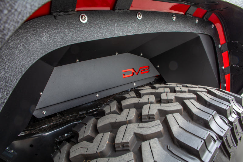 DV8 Offroad 201+ Jeep Gladiator Rear Inner Fenders - Black -