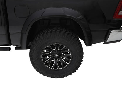 Bushwacker 14-19 Toyota Tundra w/ 66.7in Bed DRT Style Flares 4pc - Black