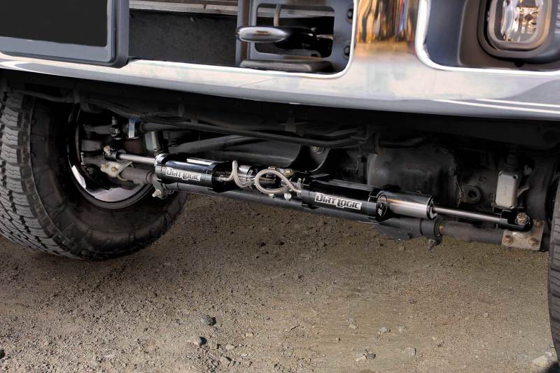 Fabtech 05-21 Ford F250/350 4WD Dual Steering Stabilizer 