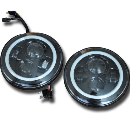 DV8 Offroad 07-18 Jeep Wrangler JK LED Projector Headlights 