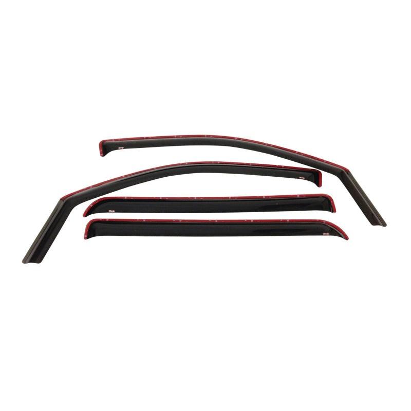 Westin 2000-2005 Ford Excursion Wade In-Channel Wind Deflector 4pc - Smoke - Raskull Supply Co - Wind Deflectors Westin