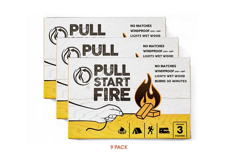 Pull Start Fire | Pull String Firestarter | Indoor Outdoor 