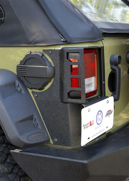 Rugged Ridge XHD Corner Guard Rear 07-18 Jeep Wrangler JKU 4 Door