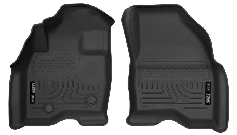 Husky Liners 15-17 Ford Explorer WeatherBeater Black Front 