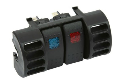 Daystar 1984-2001 Jeep Cherokee XJ 2WD/4WD - Air Vent Switch Panel (Includes Blue & Red Switches)