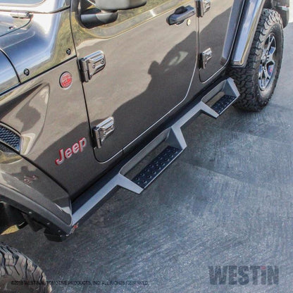 Westin 18-20 Jeep Wrangler JL Unlimited 4DR HDX Drop Nerf 