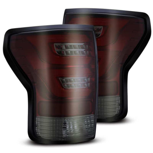 AlphaRex 07-13 Toyota Tundra PRO-Series LED Tail Lights Red 