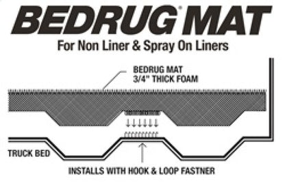 BedRug 05-16 Toyota Tacoma 5ft Bed Mat (Use w/Spray-In & 