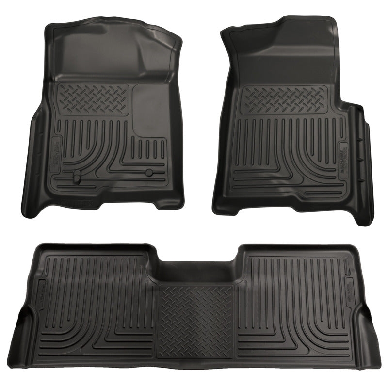 Husky Liners 09-12 Honda Pilot (All) WeatherBeater Combo 