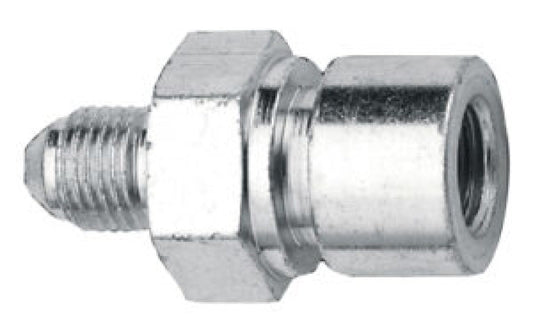 Fragola -3AN x 3/8-24 I.F. Tubing Adapter - Steel