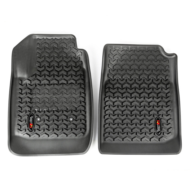 Rugged Ridge Floor Liner Front Black 2015-2019 Chevrolet / GMC Colorado / Canyon Extended Cab