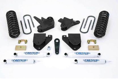 Fabtech 01-04 Ford F250/350 2WD 6in Basic System w/Perf. 
