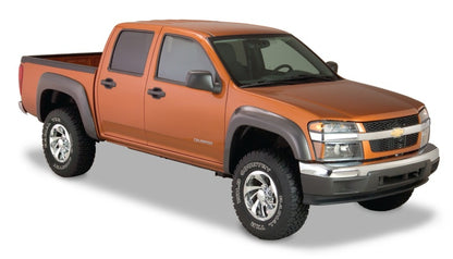 Bushwacker 04-12 GMC Canyon Extend-A-Fender Style Flares 2pc 61.1/72.8in Bed - Black
