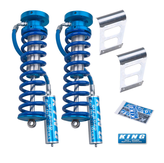 King Shocks 2005+ Ford F-250/F-350 4WD Front 2.5 Dia Remote 