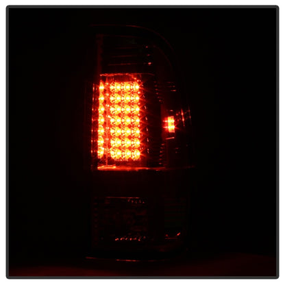 Spyder Ford Super Duty 08-15 LED Tail Lights Chrome ALT-YD-FS07-LED-C