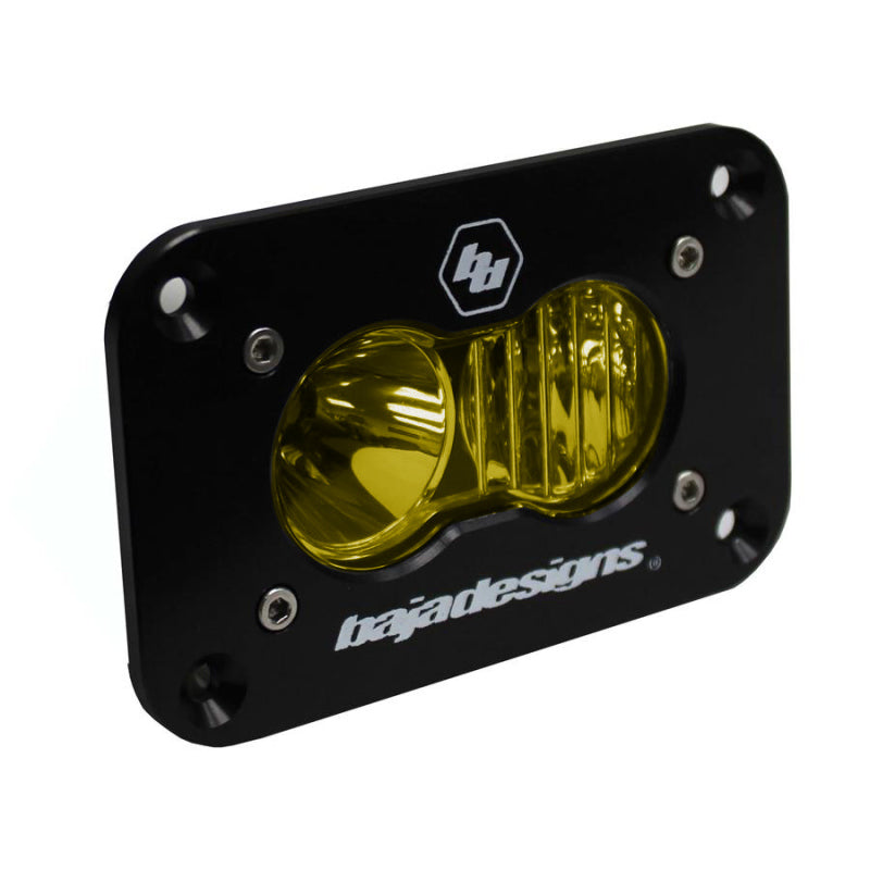 Baja Designs S2 Driving/Combo Flush Mount LED - Amber - 