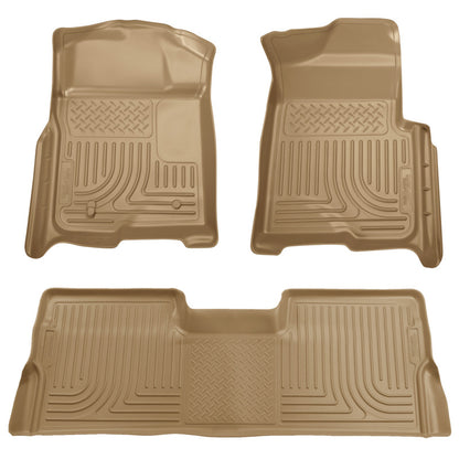 Husky Liners 09-12 Ford F-150 Super Crew Cab WeatherBeater 