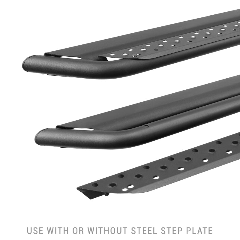 Go Rhino 21-22 Ford Bronco 2DR Sport Utility Dominator Xtreme D6 Side Steps 57in long - Bars Only