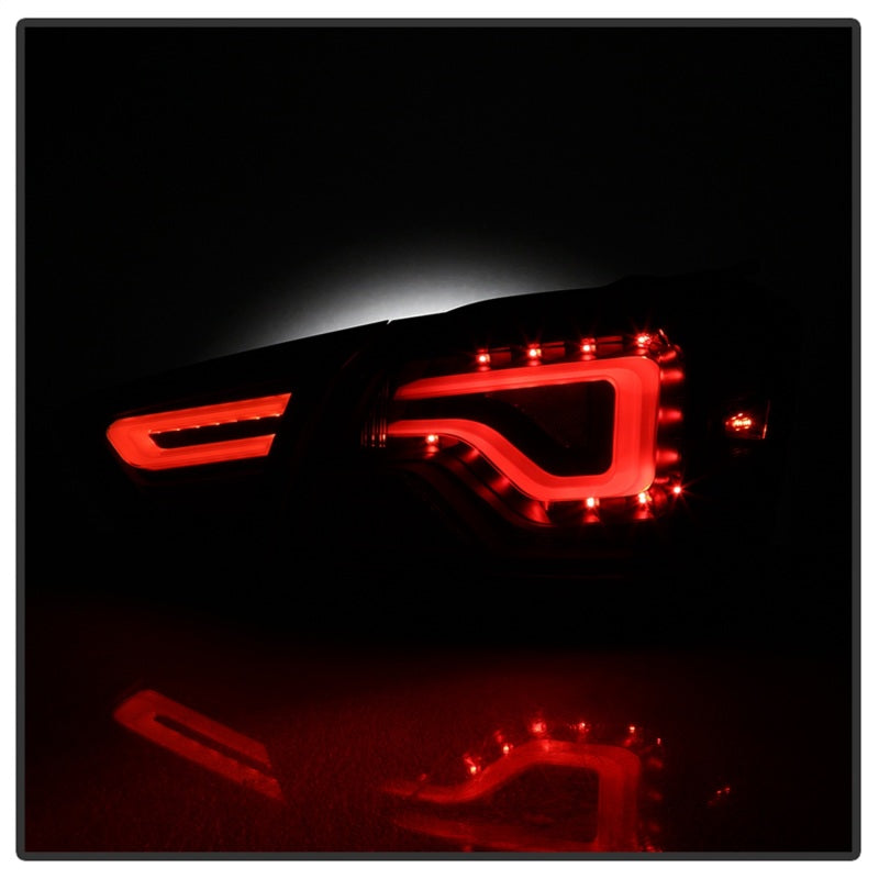 xTune 14-18 Chevy Impala (Excl 14-16 Limited) LED Tail Lights - Black (ALT-JH-CIM14-LBLED-BK)